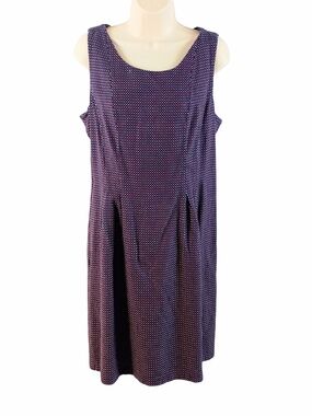 Tommy Hilfiger Red White And Blue   Midi Shift Dress